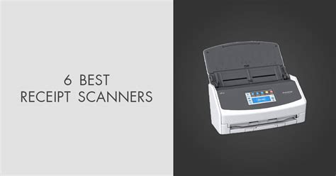 6 Best Receipt Scanners in 2024