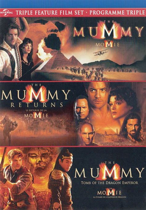 The Mummy / The Mummy Returns / The Mummy - Tomb of the Dragon Emperor (Triple Feature ...