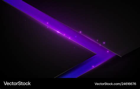 Black and purple abstract triangle background Vector Image