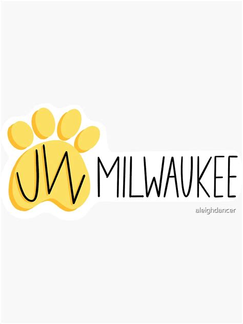 "UW-Milwaukee Panthers" Sticker for Sale by aleighdancer | Redbubble