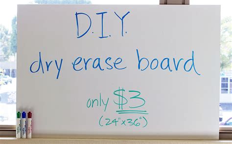 DIY: Make Dry Erase Boards for under $3 - GoGo Heel®