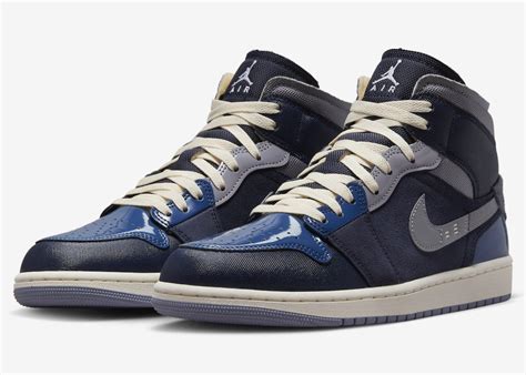 Air Jordan 1 Mid SE Craft Obsidian DR8868-400 Release Date | SBD