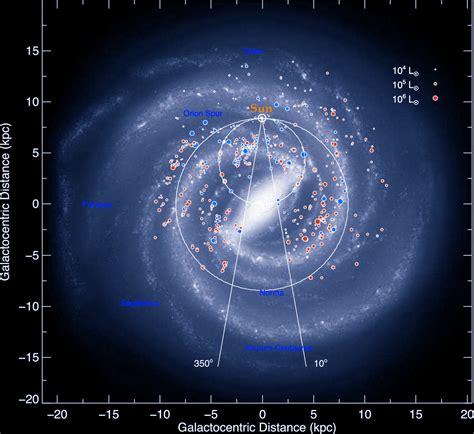 The Arms Of The Milky Way Galaxy Galaxy Map Milky Way - vrogue.co