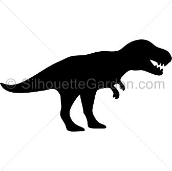 T Rex Silhouette - Free Clip Art, Printable, and Vector Downloads