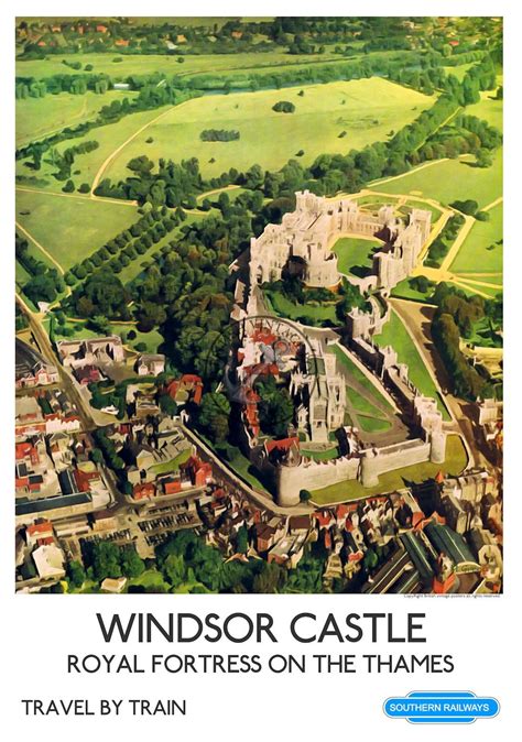 Windsor Castle Aerial View | Aerial view, Windsor castle, Travel advertising