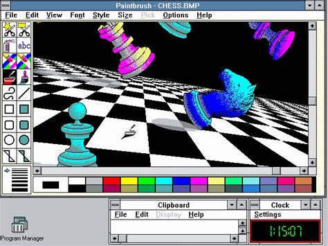 old microsoft paint - Google Search | Microsoft paint, Paint program, Vaporwave