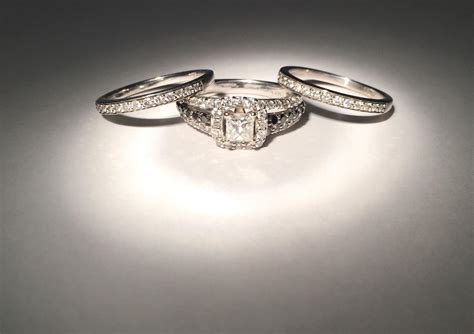 Kay Jewelers Diamond Wedding Set with Black Diamond Accents | #1788396765