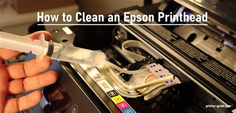 How to Clean an Epson Printhead - Eprinter Help