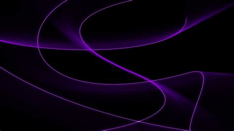 lines, waves, abstraction, dark, purple, 4k HD Wallpaper