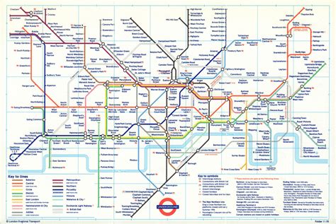 Jubilee Line Map