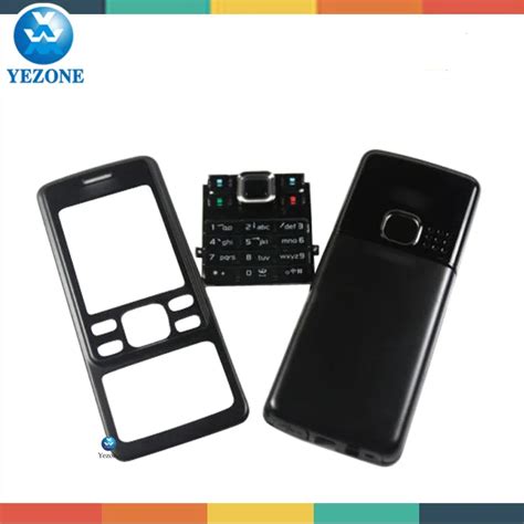 For Nokia 6300 Keypad +Complete Housing Cover Case for Nokia 6300 Full Housing Back Cover Case ...