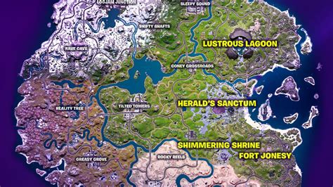 Fortnite Chapter 3 Season 4 Map: Every new POI arriving this season