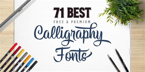 71 Best Calligraphy Fonts (Free & Premium) | Lettering Daily