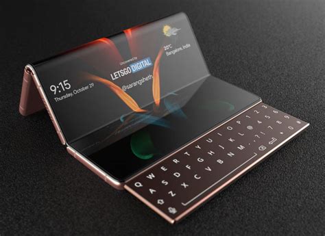 Samsung Galaxy Z Fold 3 may arrive with a sliding keyboard - Gizmochina