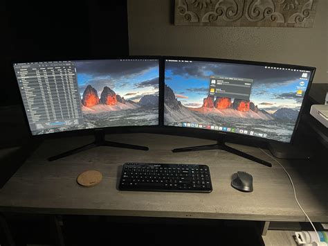 My Dual 27 Curved Monitor Setup Curved Monitor Setup Monitor Setup | Images and Photos finder