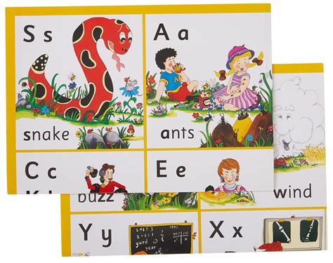 Buy Jolly Phonics Letter Sound Wall Charts Paperback – Import, 30 September 2017 Online at ...