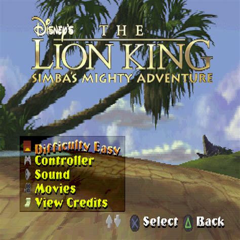 Disney's The Lion King: Simba's Mighty Adventure Screenshots for PlayStation - MobyGames