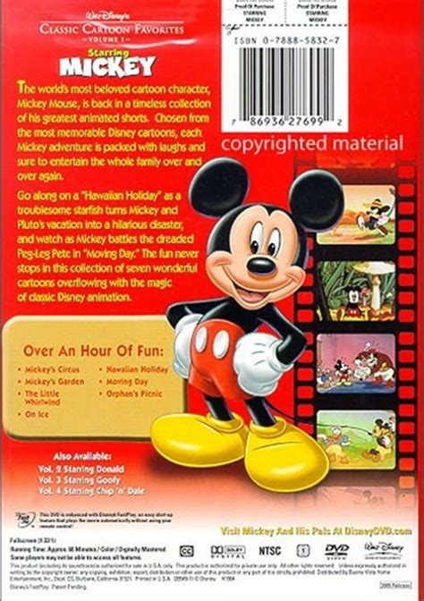 Classic Cartoon Favorites: Volume 1 - Starring Mickey (DVD) | DVD Empire