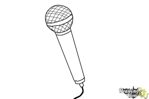 Instrumentos Musicais Para Colorir Microphone Drawing Easy Drawings | The Best Porn Website