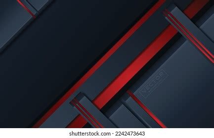 Abstract Dark Blue Banner Template Stock Vector (Royalty Free) 2242473643 | Shutterstock