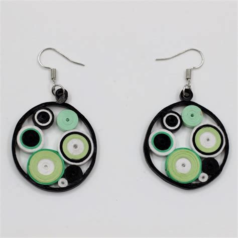 QUILLING EARRINGS - Lucky-handmade.com