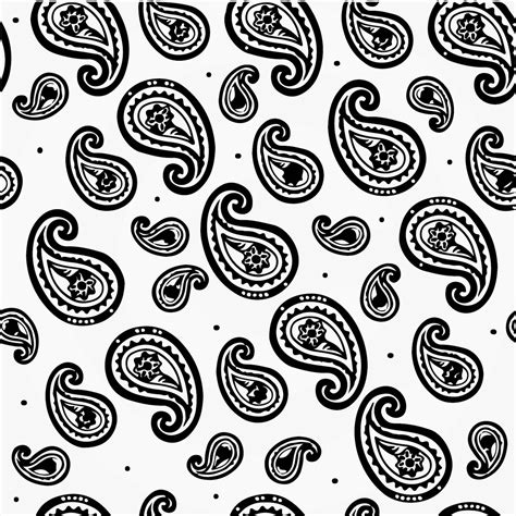 Damask Bandana Pattern transparent Background SVG PNG JPG - Etsy