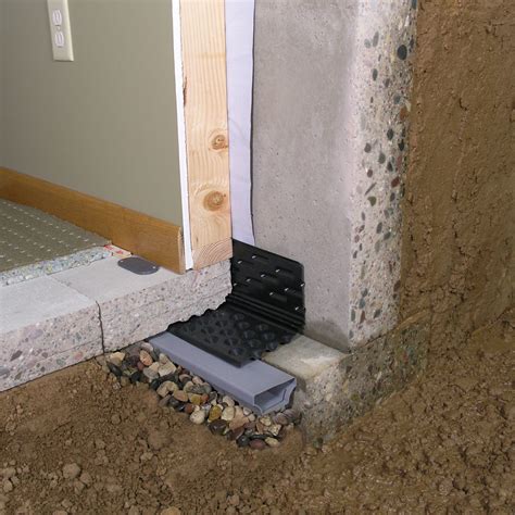 Drain-Eze Basement Waterproofing Footing System - Waterproof.com