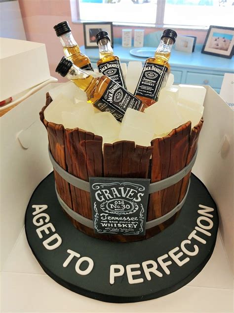 jack daniels cake | 30th birthday cake | birthday cakes for guys in 2020 | Birthday cake for him ...