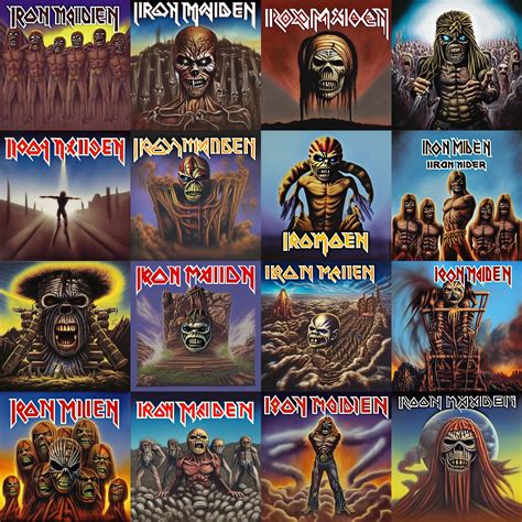 Iron Maiden Album Cover AI Generated Artwork NightCafe, 54% OFF