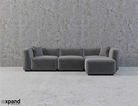 Awesome Grey Modular sofa