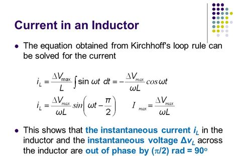 Inductor Instantaneous Current Calculator