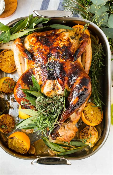 Best Oven Roasted Thanksgiving Turkey Recipe Ever - Oh Sweet Basil