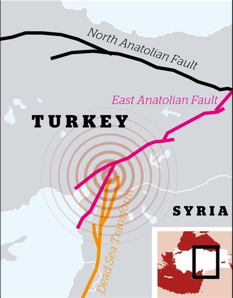 Where was hit by the earthquake? Locations in Turkey and Syria, and fault lines map explained