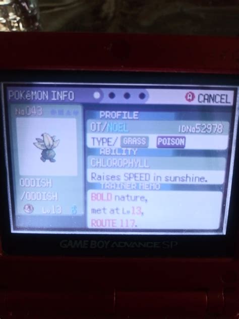 [Gen 3] My first shiny ever, I haven't been keeping track but it's been 3 weeks : r/ShinyPokemon