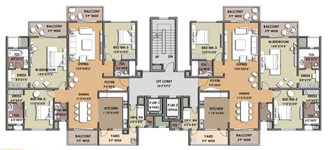 Luxury Apartment Complex | House floor plans, Architectural floor plans, Apartment floor plans