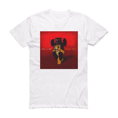 Fall Out Boy Folie Deux Album Cover T-Shirt White – ALBUM COVER T-SHIRTS