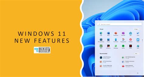 Windows 11 New Features