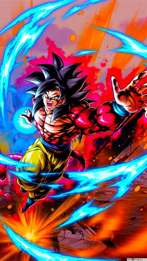 Super Saiyan 4 Goku [Dragon Ball GT] art from Dragon Ball Legends HD phone wallpaper | Pxfuel