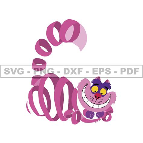 Cheshire Cat Svg, Cheshire Png, Cartoon Customs SVG, EPS, PN - Inspire Uplift