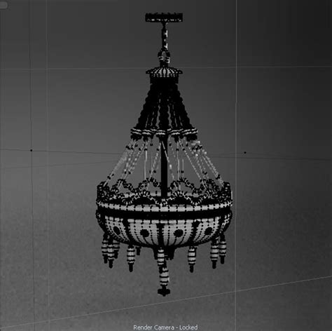 Crystal Chandelier 3d Model