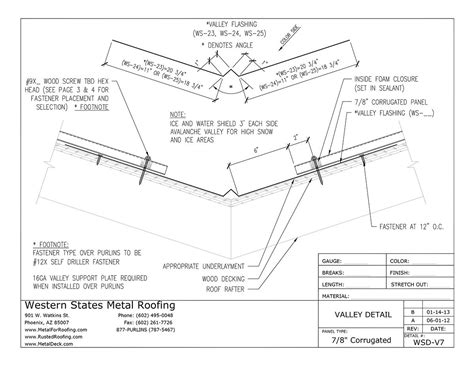 Extended Valley Trim | Part #WS-25 | Corrugated Metal Roofing