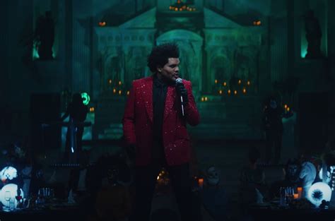 The Weeknd looks a little (or considerably) different in bizarre "Save Your Tears" music video ...