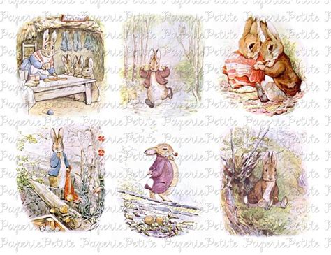 Benjamin Bunny Digital Download Collage Sheet B | Etsy