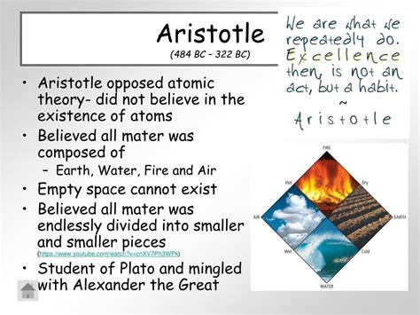 Aristotle atomic theory date - pereada