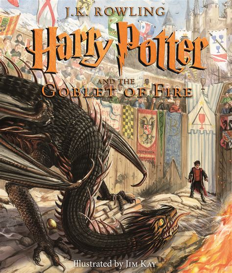 Scholastic Reveals Cover of Harry Potter and the Goblet of Fire Illustrated Edition to Be ...