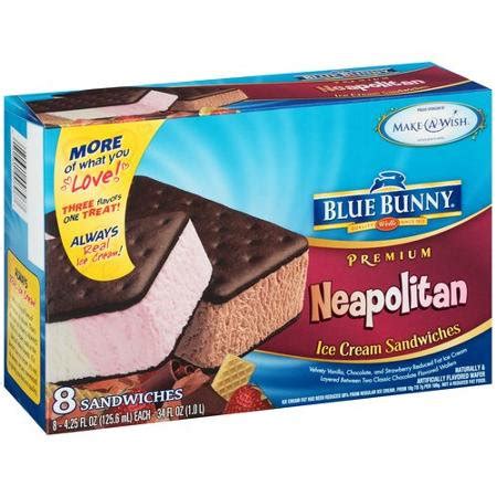 Blue Bunny Premium Neapolitan Ice Cream Sandwiches Reviews 2019