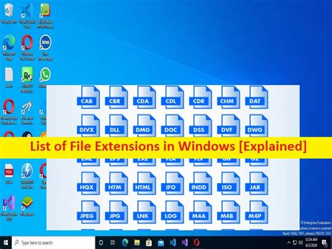 List of File Extensions in Windows [Explained] – Techs & Gizmos