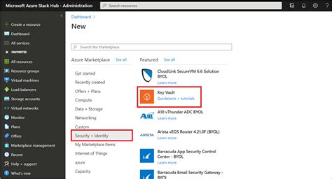 Manage Key Vault in Azure Stack Hub using the portal - Azure Stack Hub | Microsoft Learn