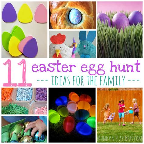 11 Creative Ideas for the Family Easter Egg Hunt