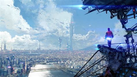 futuristic, Concept Art, City, Cityscape, Artwork, Digital Art, Back To The Future Wallpapers HD ...